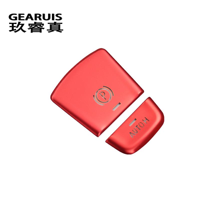 Car Styling For BMW 5 Series G30 X3 G01 X4 G02 6gt Central Handbrake Auto H Buttons Cover Stickers Interior Trim Stainless