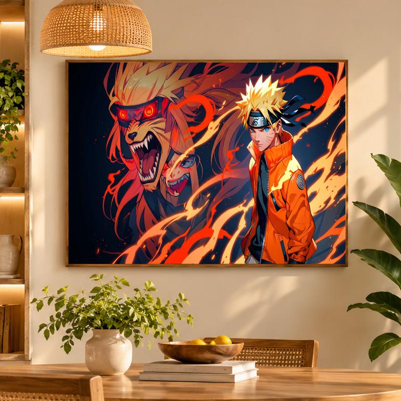 5D Diamond Painting Naruto Uzumaki DIY Full Drill Diamond Art Kit Home Decoration