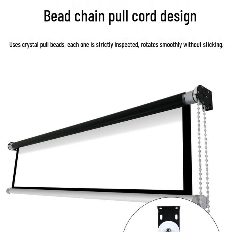 FAIRY LAKE 120-inch 4:3 Pull-Down Projection Screen