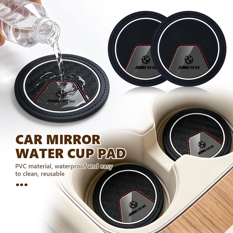 Car Cup Holder Coaster Non-Slip Pad Auto Interior Decor Accessories For BMW E36 E39 E87 E60 E46 E53 E90 F10 F20 F25 F30 X3 X5 ye2