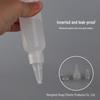 PE Dropper Bottle with Pointed Mouth for Glue and Pigment Dispensing