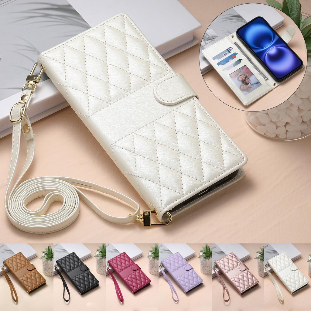 For Samsung Galaxy S24 Ultra S23 FE S22 Plus S22+ S23+ S24+ S25+ A15 A55 5G PU Leather Flip Case Cover Magnetic Wallet With Card Slots Soft TPU Shell