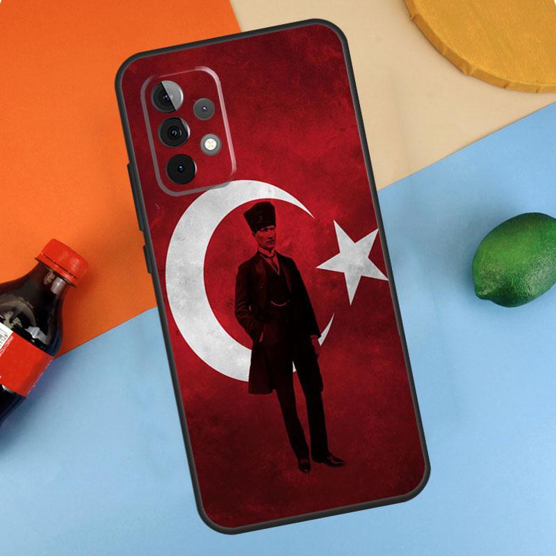 

Turkei Turkey Ataturk Flag Case For Samsung Galaxy A34 A54 A14 A35 A55 A15 A56 A36 A26 A16 A06 A12 A22 A32 A52 A13 A53 Samsung A56
