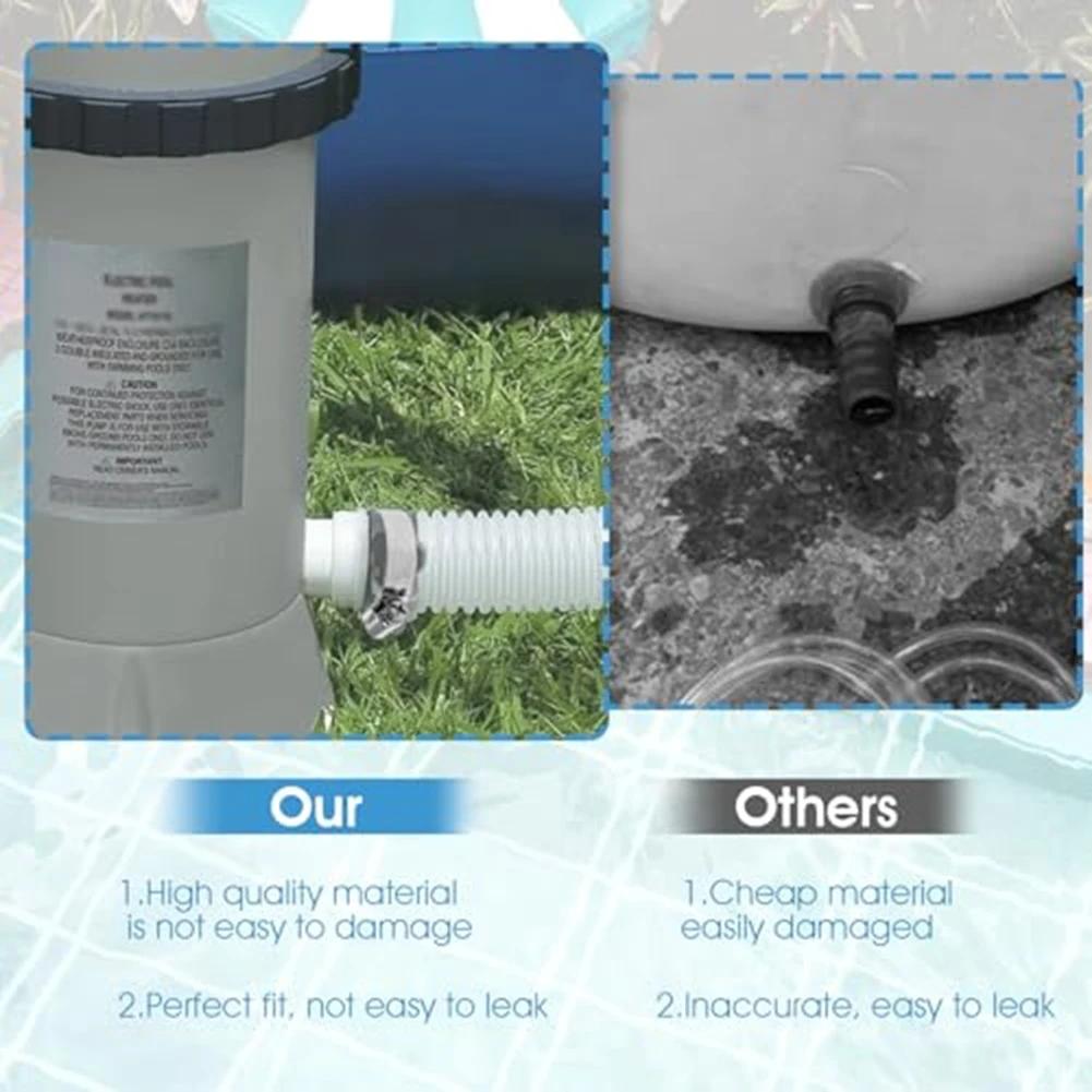 

Easy Connection Pool Hose Connectors As Shown Rust-proof Clamps High-quality PVC Leak-proof Design Stainless Steel Hose Clamps China Mainland