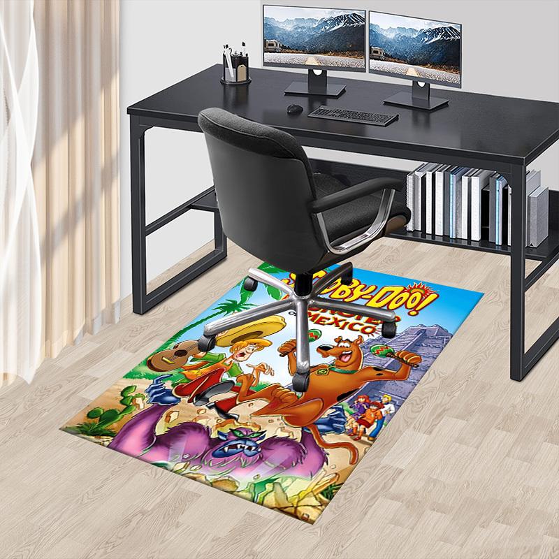 1pz Scooby-Doo Messico Extra Large Tappeto Antiscivolo per Pavimento, Ufficio, Famiglia, Camera da Letto, Studio - Tappeto di Grandi Dimensioni Tappeti da Interno1168A