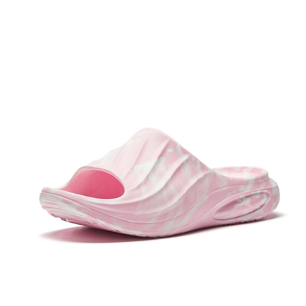 Anta Basketball Campus Summer Slide Sandals Men Footwear Pink White 912621802S-3