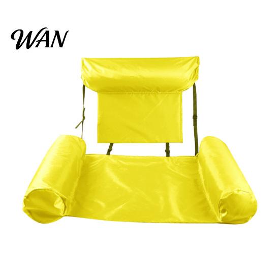 Luxury Water Lounger Inflatable Pool Float Chair, Adult Heavy Duty Floats , Floating Outdoor Lounge Chairs, Blow Up Floaties for Summer Fun Party Lake
