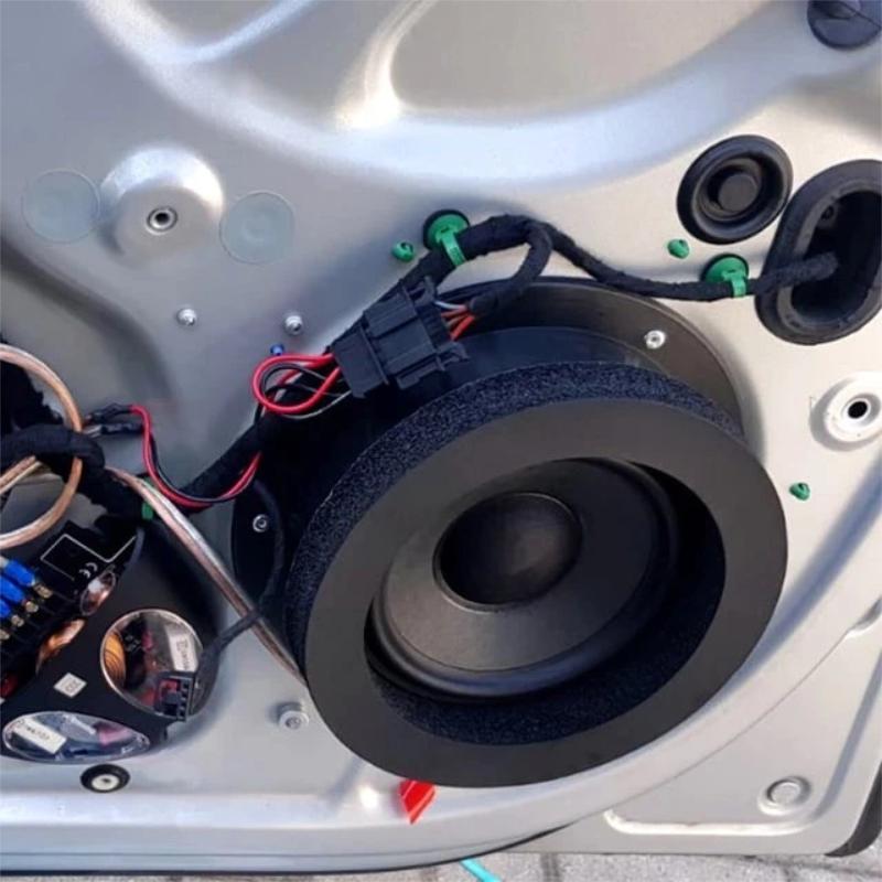 4/5/6.5 Inch Universal Car Door Soundproof Cotton Speaker Bass Ring Foam Woofer Pad Noise Sound Insulation ring Accessories