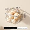 Storage Basket Square Stainless Steel Home Desktop Sundries Storage Basket Cosmetics Organizer Basket Storage No Drilling