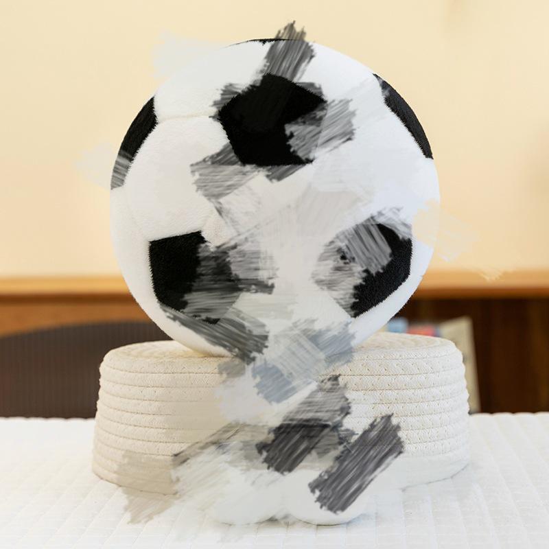 Popular Fun Sports Plush Basketball & Football Doll - Creative Birthday Gift for Boys