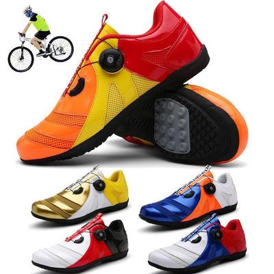 Cycling Shoes Lockless Cycling Shoes Men's and Women's Cycling Hard Soled Mountain Power Cycling Shoes