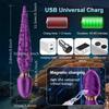 Octopus Tentacle Anal Vibrator Female G-Spot Clit Vagina Stimulation 360° Rotation  Silicone Dildo Masturbation Sex Toys Women