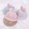 Cotton Baby Hat Breathable Kids Sun Hat Cute Children Bucket Hat  Summer