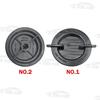 1pcs For BMW 5 Series E60 520 523 525 530 2003-2010 Headlight Rear Dust Sealing Waterproof Cover Headlamp Seal Round Cap