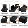 PU Leather Car Trunk Storage Bag Collapsible Camping Box For VW GTI Polo Golf MK6 Passat B6 Jetta Tiguan CC Taigo T-ROC Hub Cap PR1