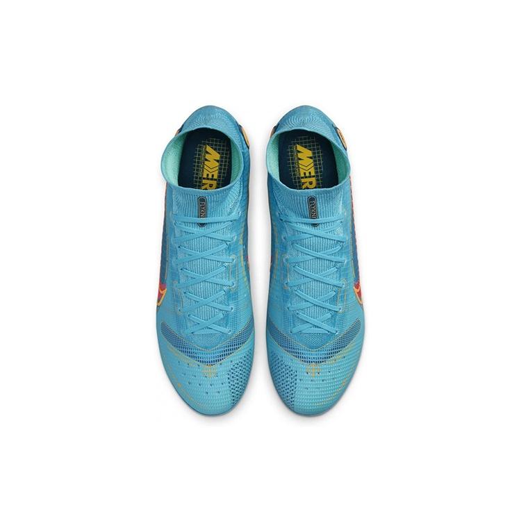 Nike Mercurial Superfly 8 Elite FG 'Chlorine Blue Laser Orange' Men's DJ2839-484
