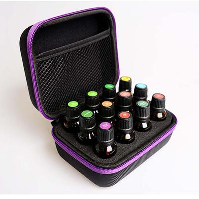 Odporna na wstrząsy torba podróżna na olejki eteryczne doTERRA o pojemności 15 ml, 12-komorowy przenośny organizer na kosmetyki, kompatybilna z Melaleuca.
