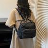 Women's Fashion Backpack Rhombus Quilted Backpack