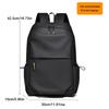 15.6-inch Men's Business Backpack Neutral Minimalist Style Large Capacity Fashion Leisure Backpack Oxford Student Backpack