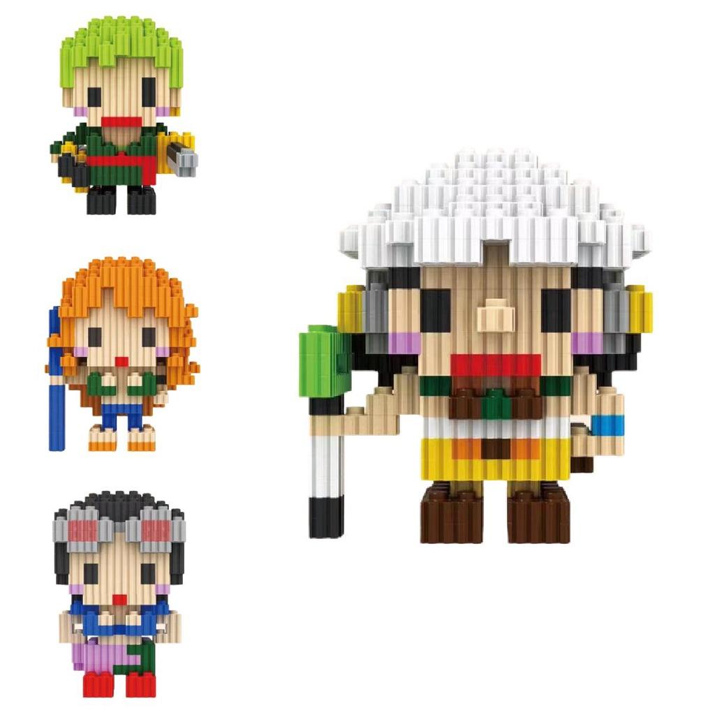 Pirate King Micro Diamond Building Blocks Compatible With Lego Cartoon Figures