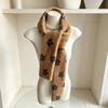 Thickened Plush Scarf with Warm Texture and AntiStatic Design for Adult Teens Cold and Breezy Weather Winter Activity Wear