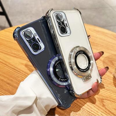 Schutzhülle mit kreisförmiger Halterung und vier Ecken, stoßfest, für Xiaomi Redmi Note 10 4g 5g 9 Pro 10c 10s 9s 9t 9c 12C 13C 14C NFC, Note10 9pro