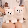 Cute Plush Pomeranian Dog Toy Real Life Stuffed Animal Soft Puppy Pet Doll Kawaii Room Decor Ideal Gift For Dog Owners
