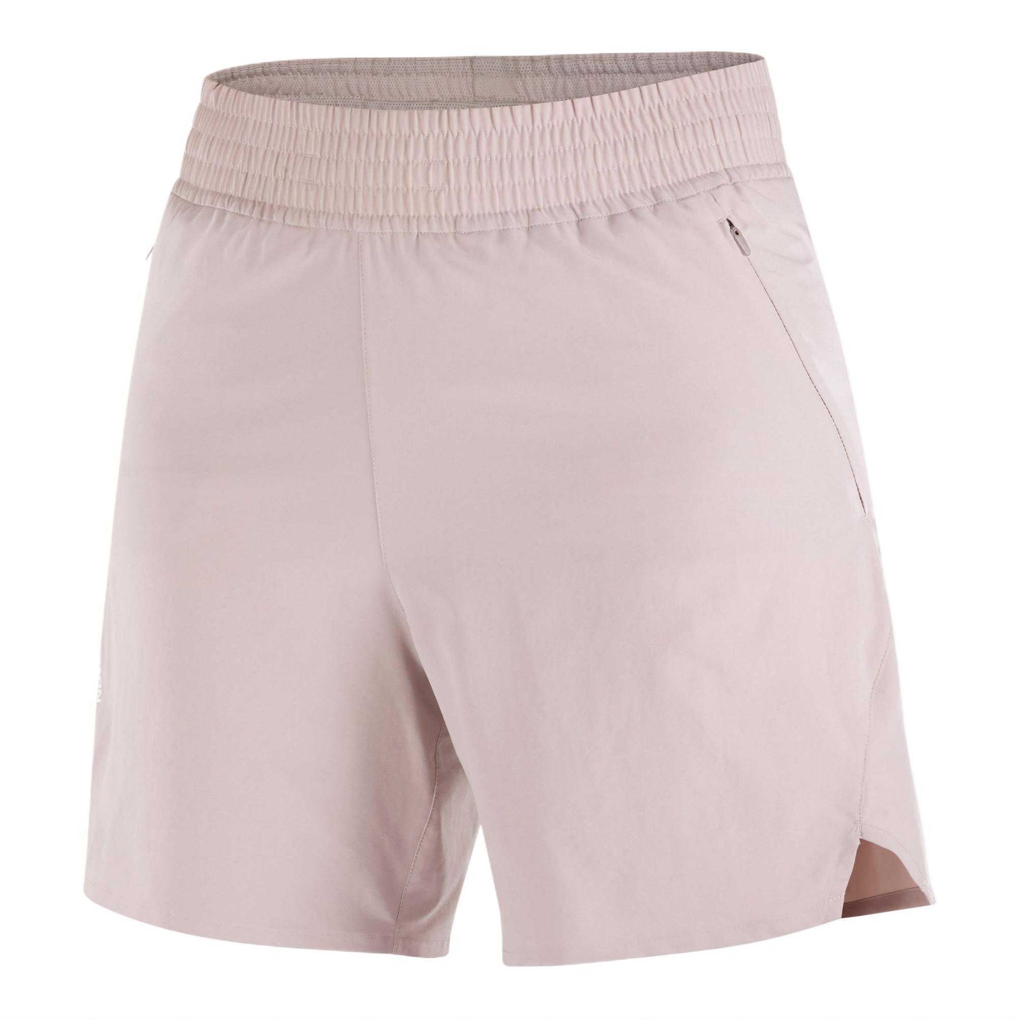 

Salomon Soft Comfortable Breathable Sports Shorts Women Shorts Ethereal C24521 M