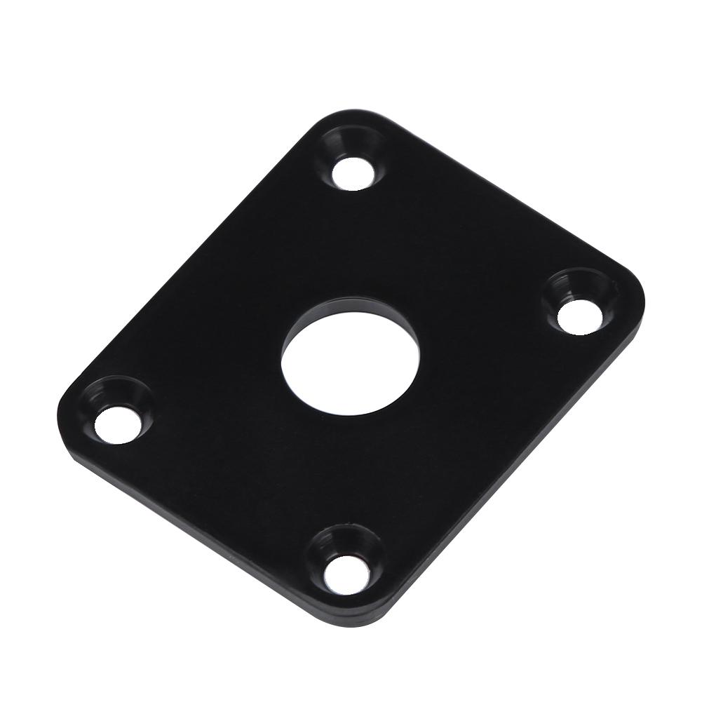 2pcs Guitar Output Jack Socket Square Plastic Plates for LP Guitar Bass