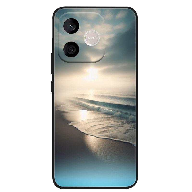 For Honor 600 Lite Case Luxury Painting Soft Silicone Back Cover LNA-NX1 Phone Casing For Honor 500 Smart TPU Shockproof Bumper