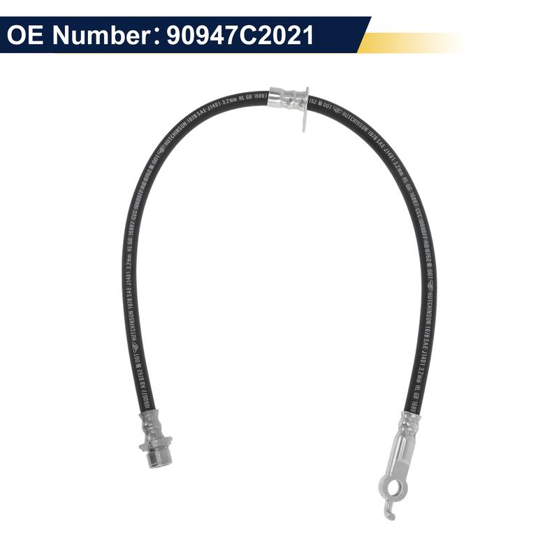 UXCELL Rear Brake Hose for Toyota Corolla 07-16 Brake Hydraulic Hose No.90947C2021