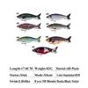 1 Stück 17,8 cm 82 g Zweiteilig Bionischer Köderfisch Köder Mittel- bis Tiefwasser Große Raubfische Barsch Zackenbarsch Sinkend Gelenkiger Swimbait