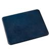 DE Tochigi 200mm X Genuine Made In Simple Suede Blue [AM MASU] Mousepad, Leather, 160mm, Leather, Japan, Design, Backing, MP-032