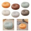 Small Round Floor Cushion Pad Soft PU Chair Pillow for Home Decor Living Room Indoor Outdoor Use