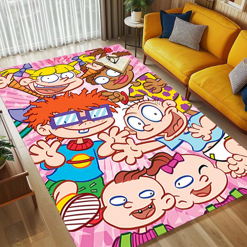 Cartoon Characters Living Room Nonslip Area Rug Soft Carpet For Bedroom Game Playroom Sofa Office Home Decor Doormat Christmas Gift C926491
