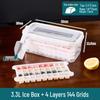Chang Baosen 4-Layer 144-Grid Ice Cube Tray with Storage