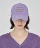 Bajal Tmv Lettering Ball Cap [Washed Lavender]