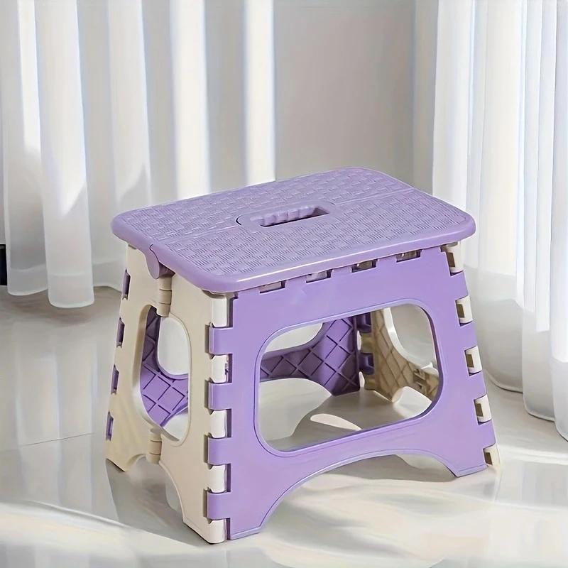 Outdoor Folding Stool,Mini low Stool,Household Folding Children's Small Stool,Thick and Portable Stool