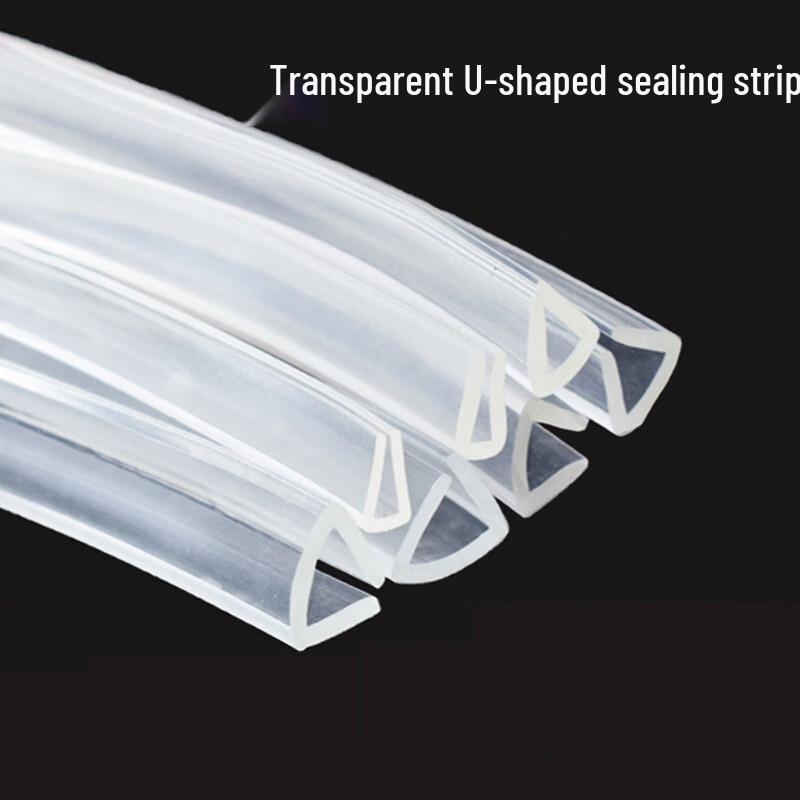 Lanshi Clear U-Shaped Glass Edge Protector