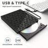 7 In 1 External CD DVD Recorder Player Writer USB 3.0 Type C RW DVD Burner Optical Drive Reader for Laptop Desktop Computer