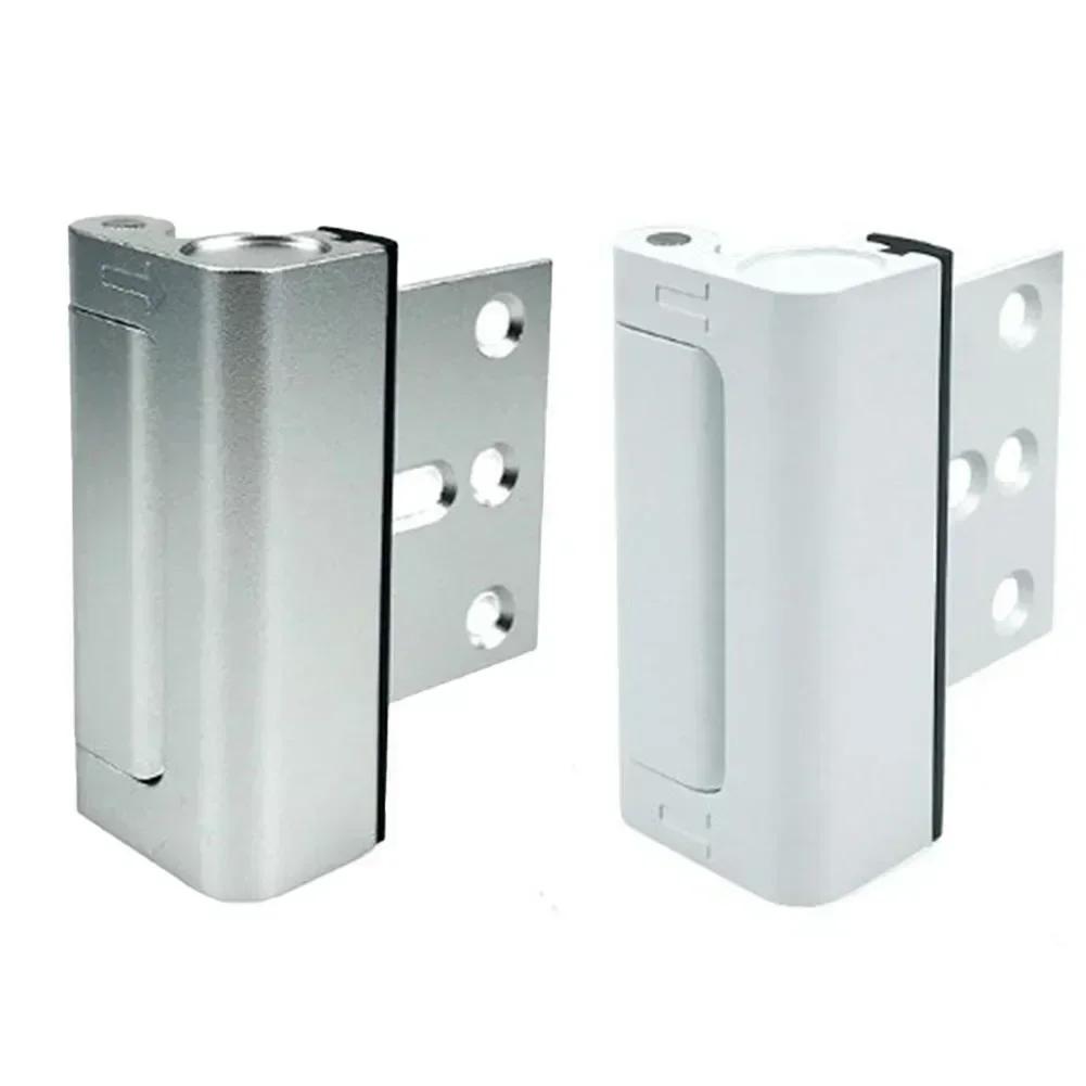 Dörrförstärkningslås Hem Säkerhetsspärr Extra Högsäkerhetslås Legering Stöldskydd Dörrlås Förstärkningslås Beslag