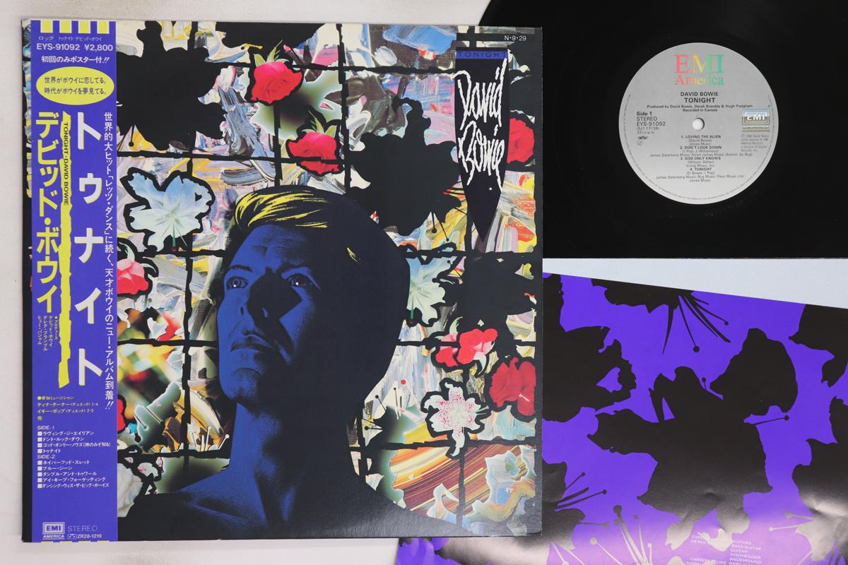 

LP Record DAVID BOWIE - Tonight EYS91092 EMI 1984 Japan Obi Rock Used