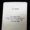 LOUIS VUITTON  L Short sleeve T-shirt black cotton mens