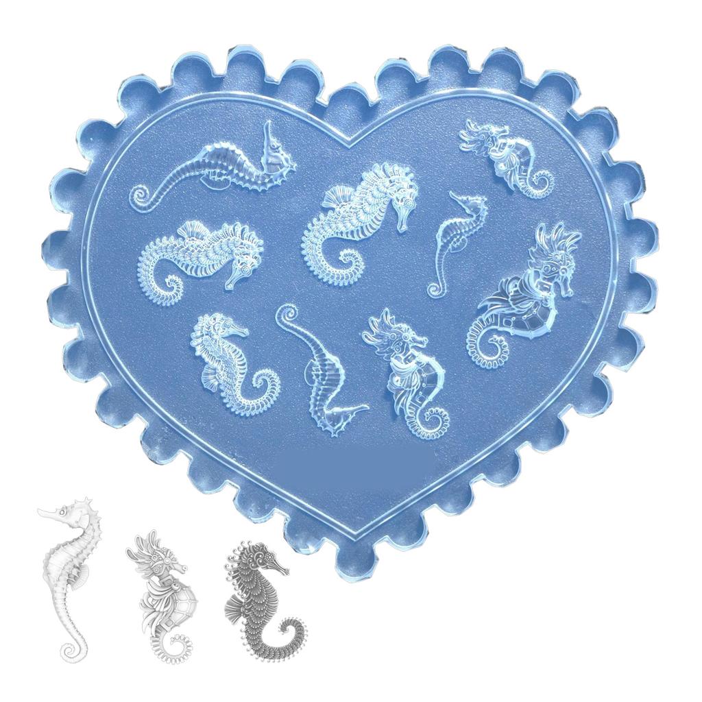 Silicone 3D Nail Embellishment Molds Various Shape Small Accessories Crafting Molds Present for Beauty Enthusiasts