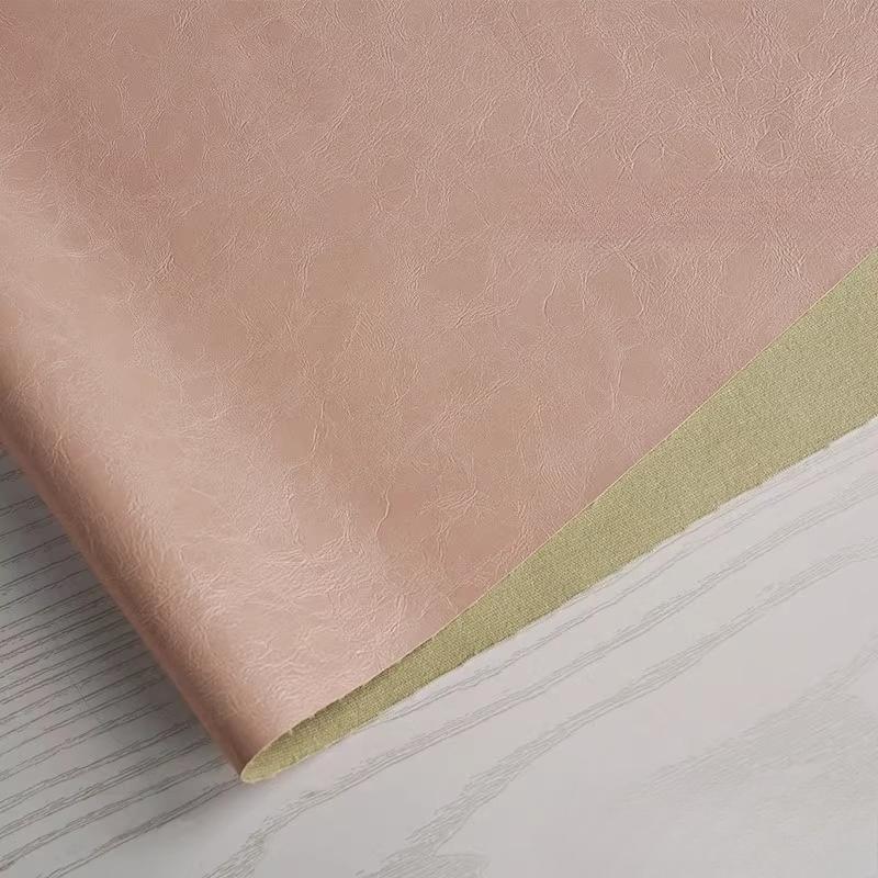100x138cm PU Deri Kumaş Parlak Yumuşak Deri Yağlı Mumlu Deri Tasarımcı Su Geçirmez Kendin Yap Dikiş Ceket Pantolon Trend Giysiler İçin