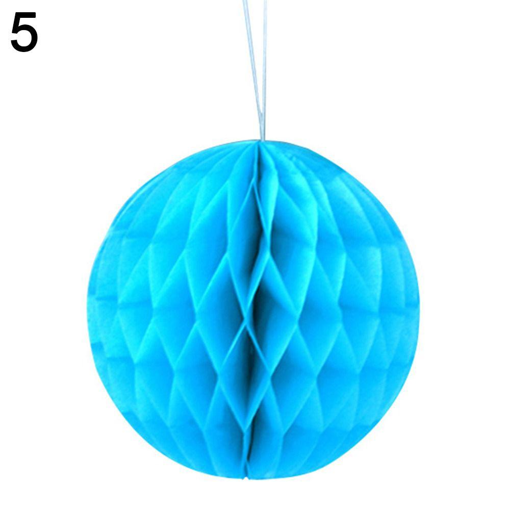 1pc 4Inch 10cm Chinese Paper Lantern Paper Pom Poms Honeycomb Balls Birthday Wedding Decor Gift Craft DIY Baby Shower Supplies