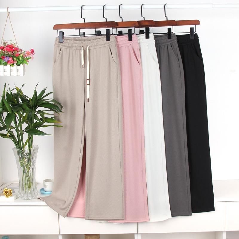 Wide-leg Pants Drooping Long Pants Women's Pants High-end Summer Pants Thin Women's Sunscreen Pants High-waisted Casual Pants