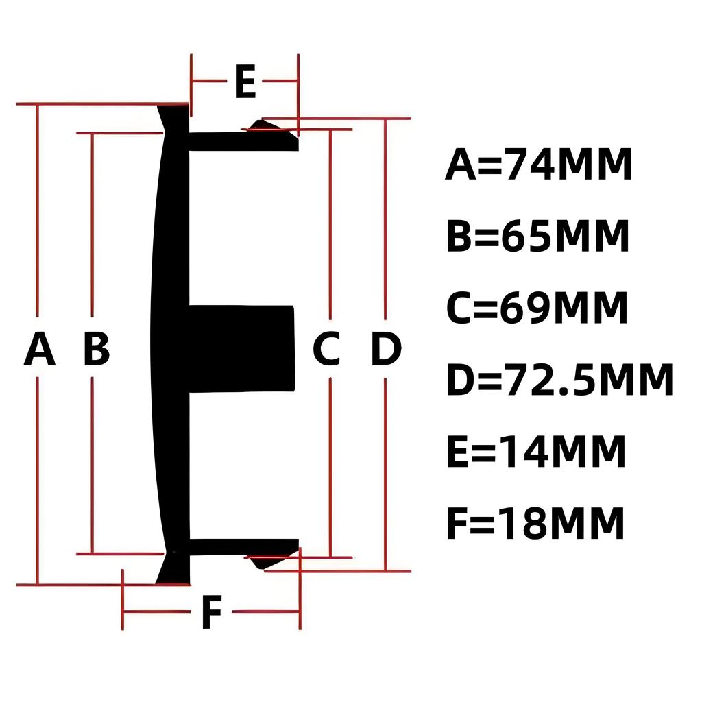 4pcs JDM W Work Logo Emblem Car Wheel Center Caps 74MM Clips 69MM Wheels Hub Dust Cap Rim Hubcaps Cover Replace Car Accessories