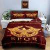 Roman Eagle Motif Bedding Duvet Cover Sets Duvet Covers Pillowcases Gifts (1 * Duvet Cover 2 * Pillowcases, Without Duvet Insert)