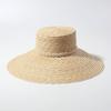 Ins European and American Fashion Big Brim Straw Hat Women Straw Wide Brim Sun Hat Seaside Vacation Straw Sun Hat